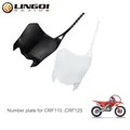 Ling Qi Pit Dirt Bike Front Nummern schild Motorrad Crf Verkleidung maske Kunststoff Karosserie