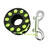 30m Tauchen Wrack Reel Mit Messing Doppelseitige Snap Clip Cave Finger Spool Wrack Guide Linie Reel