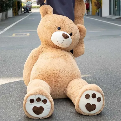 Riesen-Teddybär-Stofftier großer Teddybär in Lebensgröße 39 4 Zoll großer Teddybär kuschelig weich