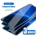3PCS Gehärtetem Glas für Realme 8i 8 7 6 Q3 Pro 5G Screen Protector für Realme C3 C25 c21 C11 GT Neo