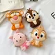 Disney Kawaii Ferkel Tigger Chip 'n' Dale Eichhörnchen Brüder süße Kinder Silikon tasche Diagonale