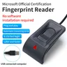 Biometrischer Finger abdruck Login USB Reader Scanner Modul Gerät für Windows 10 11 Hallo Biometrie