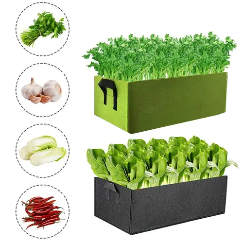 Garten Filz Pflanzen Wachsen Taschen Non-woven Fabric Gemüse Pflanzer Wachsenden Topf Anlage Töpfe