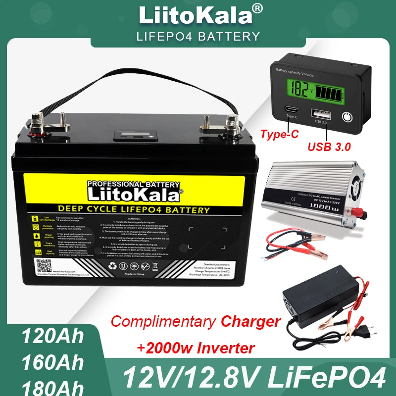lifepo4 batterie 120ah