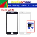 I9100 Touchscreen Für Samsung Galaxy S II S2 i9100 i9100p GT-i9100 GT-i9100p LCD Vordere Äußere Glas