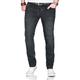 Slim-fit-Jeans ALESSANDRO SALVARINI "ASCatania" Gr. W31 L32, Länge 32, schwarz (as, 165, used) Herren Jeans Slim Fit