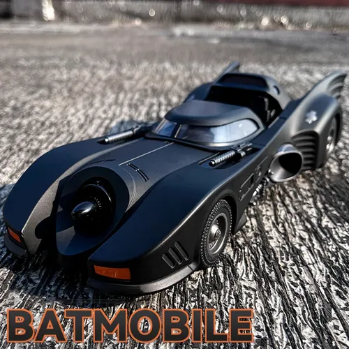 1:24 batmobile bat Legierung Auto Druckguss & Spielzeug fahrzeuge Auto Modell Sound und Licht