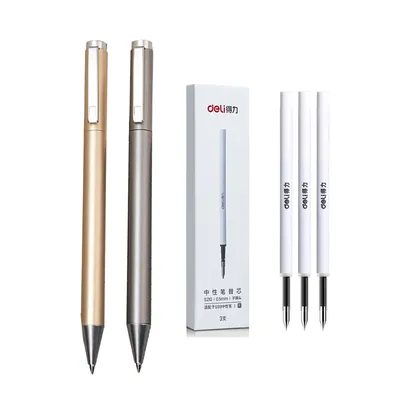 Neue Zeichen Stift Deli Metall Stift 9 5mm Unterzeichnung Stift PREMEC Glatte Refill MiKuni Japan