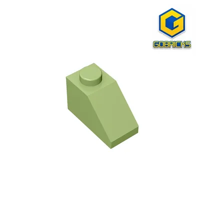 Gobricks 10PCS Bricks Slope 3040 2x1 High-tech Umstellung Fang Für Bausteine Teil Klassische Marke Image