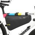 Rhinowalk Fahrrad Dreieck Tasche Rahmen Tasche HighCapacity 4L Wasserdichte Fahrrad Rahmen Rohr Tasche Radfahren Werkzeug Tasche Tasche Fahrrad Zubehör