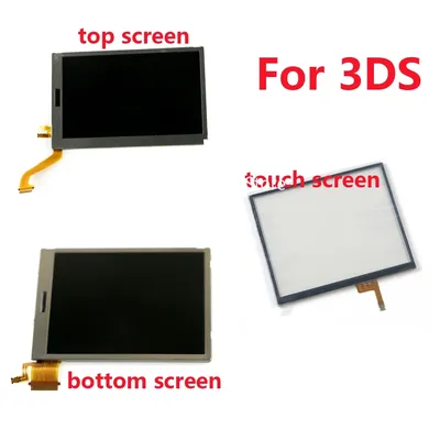 Ersatz oben oben und unten unten unten LCD-Bildschirm für Nintendo 3ds LCD mit Touchscreen-Display Image