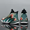 Top-qualität Basketball Schuhe Männer Chinesischen Stil Chunky Turnschuhe Outdoor High-top Sport Schuhe Mode Flamme Design Wanderschuhe