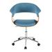 Carson Carrington Sauda Upholstered Office Chair with 5-Star Base