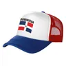 Dominikanische Republik Flagge Trucker Caps Männer Lustige Dominikanische Hut Baseball Kappe Kühlen