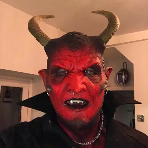 Dämon Latex Maske realistische Streich präsentieren gruselige Spielzeug gruselige Maskerade Teufel