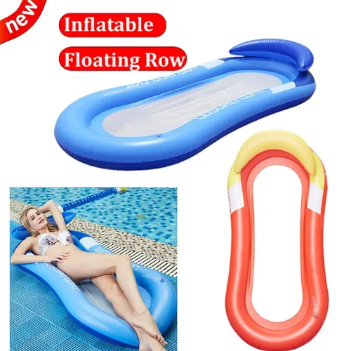 Schwimmende Wasser Hängematte Float Liege schwimmende Spielzeuge aufblasbare schwimmende Bett Stuhl