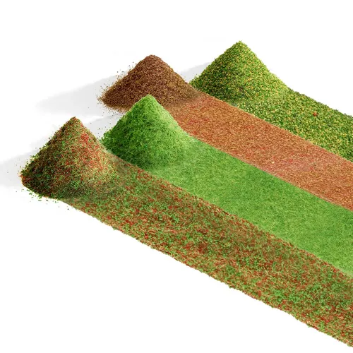Statische Gras Modell Gelände Simulation Boden Pulver Laub für Eisenbahn Zug Wargame Landschaft