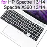 Tastatur abdeckung für HP Spectre x360 14 14-eu 14-ef 14-ea 13 13-aw 13-ap 13-ak 13-af ae 13t 14t