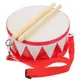 Trommel Snare Percussion Kidsfor Kleinkind Marschieren Handinstrument Kinder Kind Holz 11 Zoll