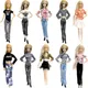 NK 1 Set Barbies Puppe Kleidung Neue Mode T-Shirt/Jacke + Hose Geeignet Für 11 8 zoll Puppe Casual