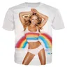 Neue Sexy Göttin Mariah Carey T-shirts Männer Frauen Neue Mode 3D Mariah Carey Gedruckt T-shirt