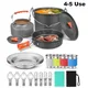 Aluminium Outdoor Camping Kochgeschirr Set mit Netz beutel Falt kochset Camping Küche Kochen