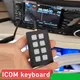 DYKB ICOM radio verknüpfung steuerung tastatur für IC-705 IC-7300 IC-7100 IC-7410 IC705 7000 SSB CW