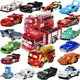 Disney Pixar Autos 2 3 Blitz Mcqueen Rot Firetruck Rennen Div Feuer Rettungs Lkw Legierung Modell
