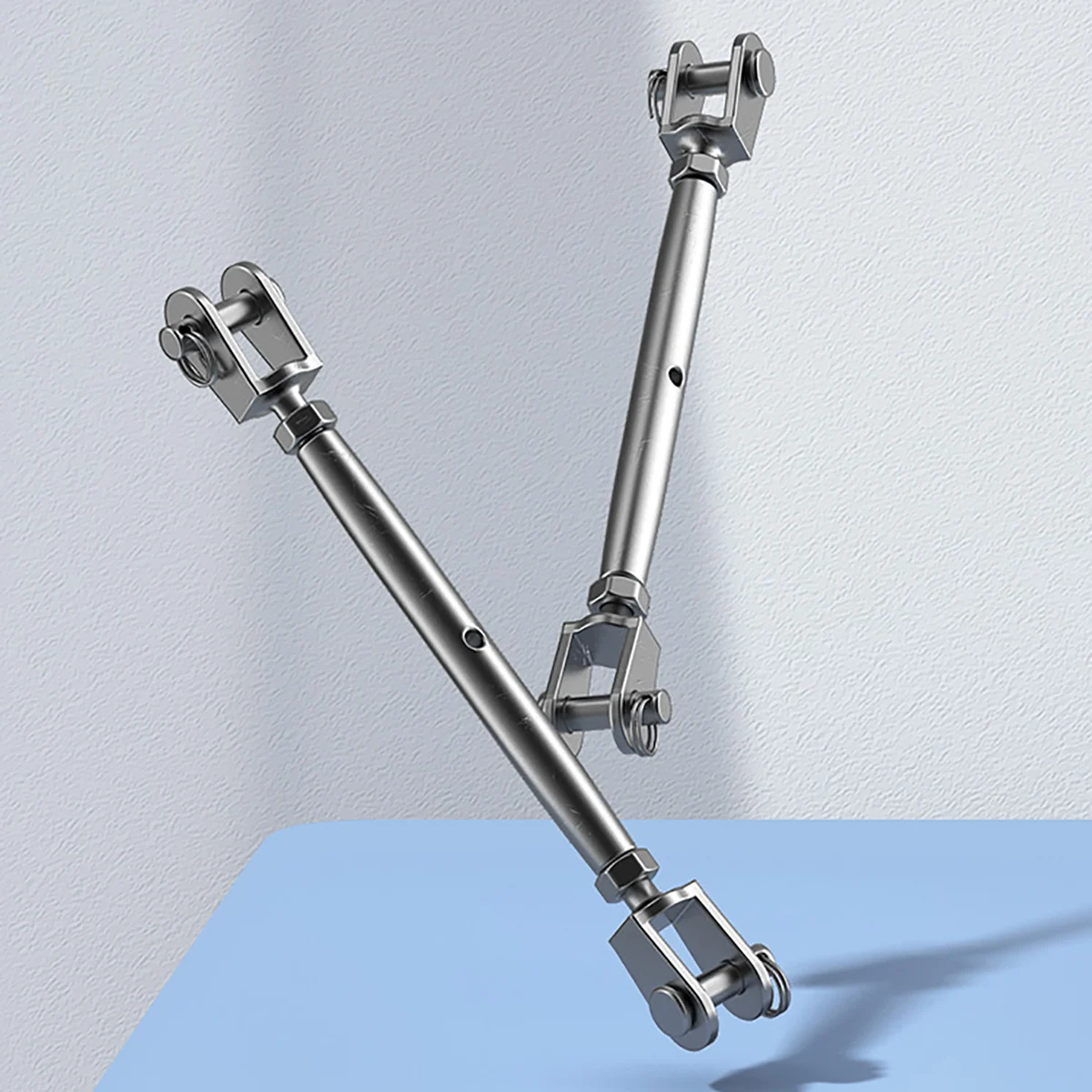 1 stücke M5 M6 M8 M10 M12 M14 M16 Edelstahl 304 / 316 Spannschloss Bolzen Draht Seil Spannen Spanner engen Stecker Image