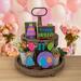 Fanshiluo Birthday Gift Box Theme Desktop Decoration Layered Tray Decoration