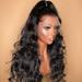 360 DOPI Full Lace Frontal Human Hair Pre Plucked Wigs Brazilian Transparent 13x4 13x6 Body Wave Lace Front Wig For Black Women