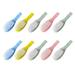 10Pcs Household Infant Brushes Convenient Newborn Brushes Comfortable Baby Hair Brushes