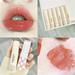 Daimanpu beauty makeup mirror glass water light Lip Glaze women s Lipstick parity student milk tea moonlight stone small white tube Lip Gloss