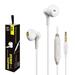 2 in 1 pack. Kin Headsets 3.5 aux. Wired Earbuds Headphones with Microphone Stereo Bass.