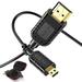 ro HDMI to HDMI Cable 2FT Ultra Thin Portable 4K@60Hz ro HDMI Cable Compatible for Gimbal GoPro Hero