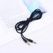 headphone jack extension 1.5 Meters 3.5mm Male To Male Stereo Audio Cable Headphone Extension Cable Adapter for Smatrphones Tablets (Black)