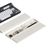 Riguas Keyboard Wrist Rest Pad with Storage Case Ergonomic Memory Foam Comfortable Typing Anti-Slip Rubber Base