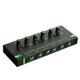 6 Channels Stereo Headphone Amplifier Audio Interface Low Noise Sound Mixer Recording Studio Monitor for Guitar Bass