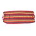 HOMEMAXS Rainbow Canvas Hammock Outdoor Garden Swing Hammock Striped Canvas Swing Hammock (Red)