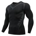 snowsong T Shirts For Man Gym Shirts Men Mens Fitness Long Sleeve Running Sports T Shirt Men Muscle Athletic Gym Compression Clothes Mens Shirts Silver L
