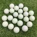 OUNONA 4pcs Glow In The Dark Golf Balls Reusable Golf Training Balls Smooth Fluorescent Golf Balls
