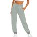 Ydkzymd Sweatpants Women Sets Gray Baggy Elastic With Pocket Womens Golf Pants Elastic Waist Cinch Bottom Drawstring Plush Sweatpants Joggers Sport High Waist Sweatpants S