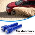 Yucurem Bling Car Door Lock Knob Aluminum Door Lock Knob Pull Pin 2 Pack (Blue)