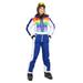 Women's Rainbow Runway Snow Suit