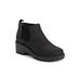 Women's Finley Francis Bootie by MUK LUKS in Black (Size 8 1/2 M)