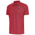 Men's Antigua Heather Red Liberty Flames Big & Tall Esteem Polo