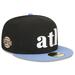 Men's New Era Black/Light Blue Atlanta Hawks 2023/24 City Edition 59FIFTY Fitted Hat