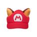 Men's Red Super Mario Bros. Tanooki Cosplay Hat