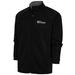 Men's Antigua Black Pennsylvania Quakers Links Full-Zip Golf Jacket