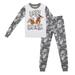 Youth Camo The Flintstones Long Sleeve T-Shirt & Pants Sleepwear Set